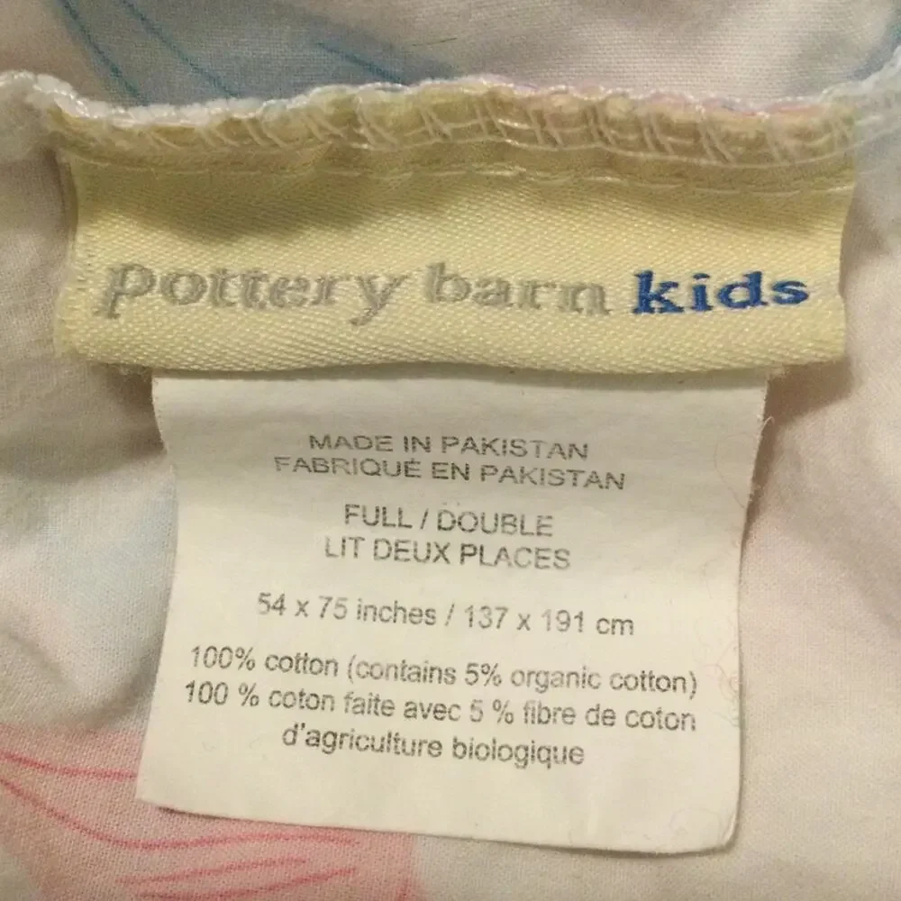Pottery Barn Kids MERMAIDS Full fitted Sheet